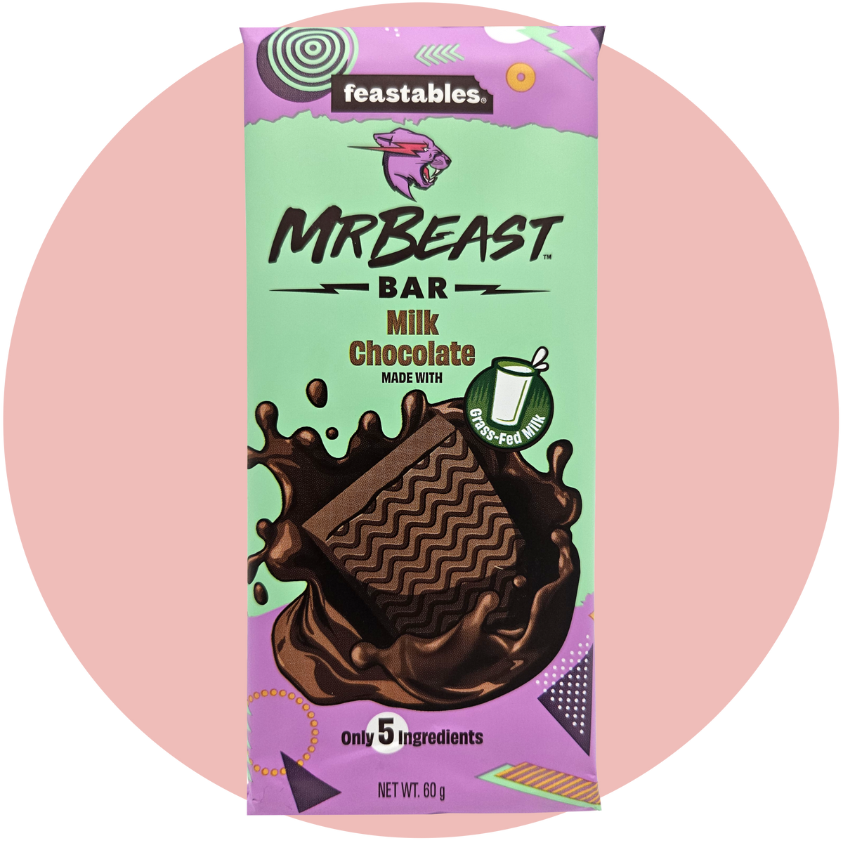 Feastables MrBeast Bar Milk Chocolate MHD (19.05.2025)