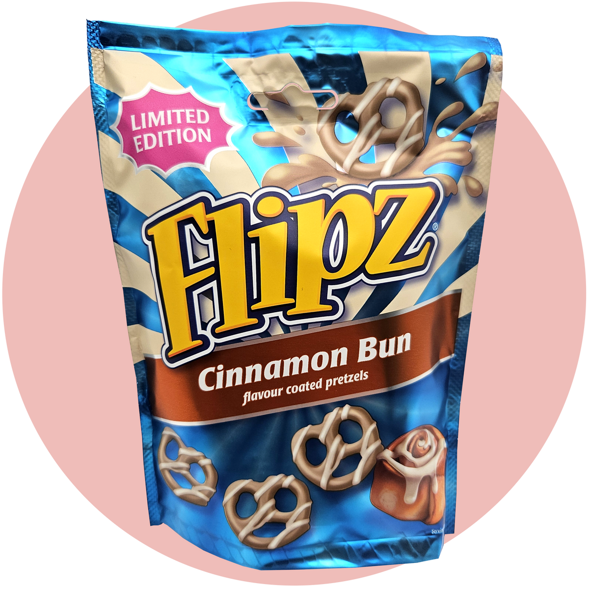 Flipz Cinnamon Bun – Knusprige Brezeln mit Zimtschnecken-Geschmack in limitierter Edition