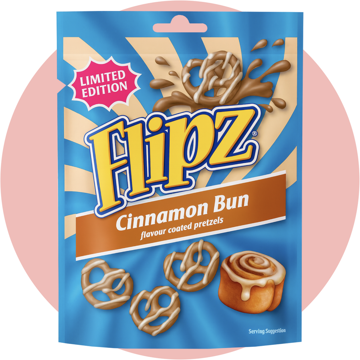 Flipz Cinnamon Bun – Knusprige Brezeln mit Zimtschnecken Geschmack in limitierter Edition