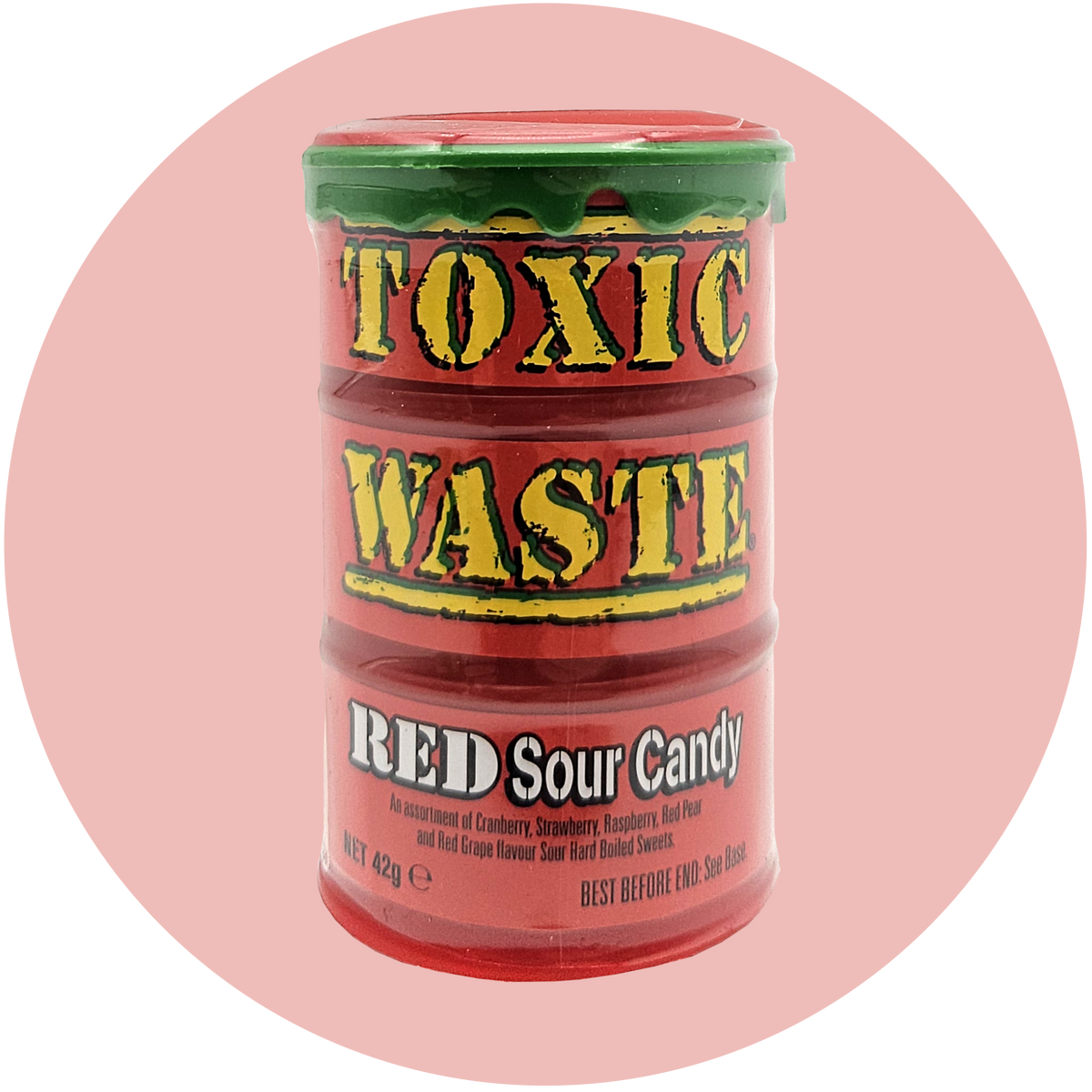 Toxic Waste Red