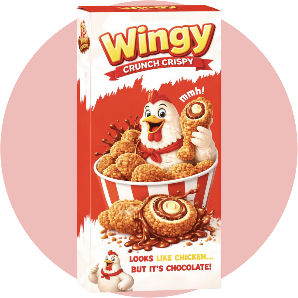 Wingy Chicken Chocolate - Schokolade in Chicken Wing Form