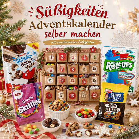 Adventskalender Süßigkeiten aus aller Welt