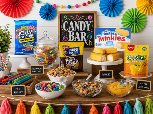 Süßigkeiten für Candy Bar