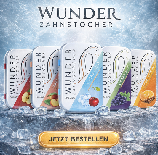 Zahnstocher mit Geschmack im Überblick