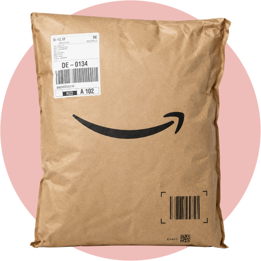 Amazon Retouren Paket mit original versiegelten Sendungen