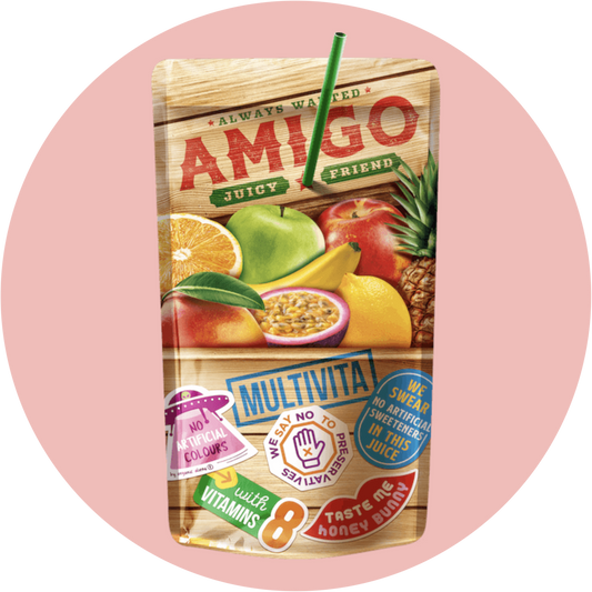 Amigo Multivita – Fruchtiger Multivitamin Drink im bunten Trinkpäckchen