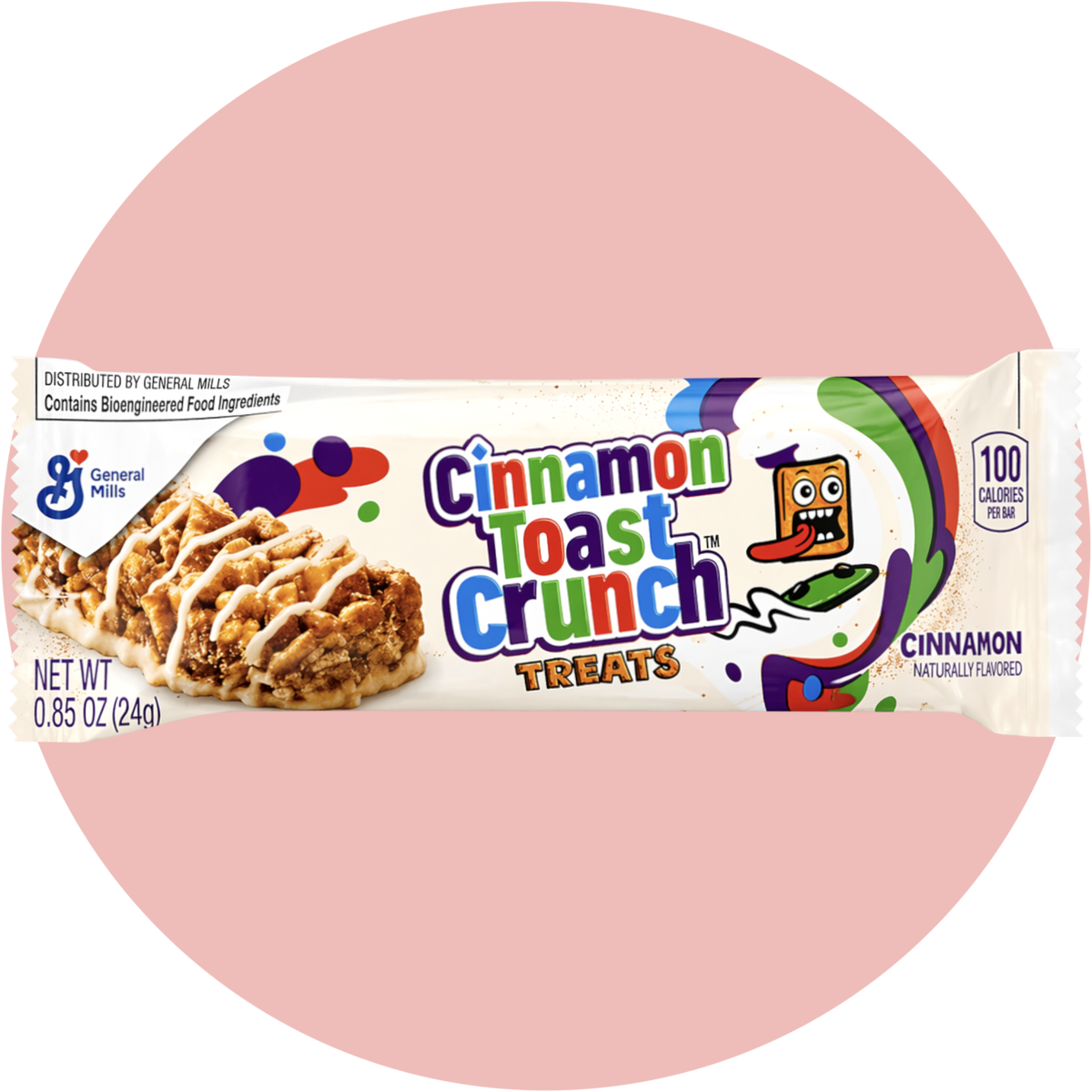 Cinnamon Toast Crunch Treats Riegel mit Zimt Geschmack und knusprigen Cerealien