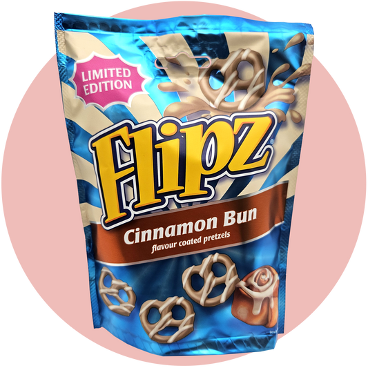 Flipz Cinnamon Bun – Knusprige Brezeln mit Zimtschnecken-Geschmack in limitierter Edition