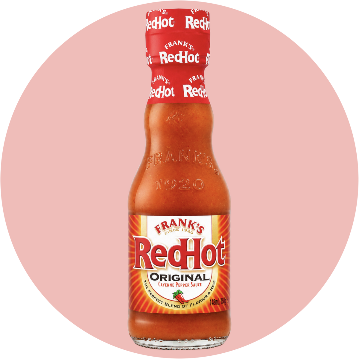 Frank's Red Hot Sauce Original Cayenne Pepper Hot Sauce mit würzig-scharfem Geschmack