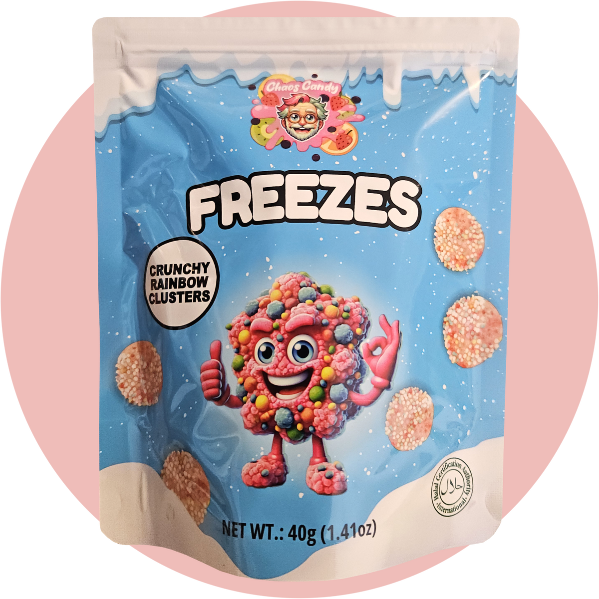 Freeze Dried Clusters – Gefriergetrocknete Süßigkeiten von Chaos Candy Freezes