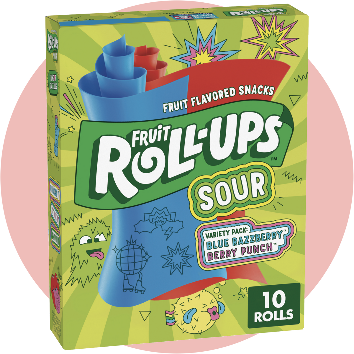 Fruit Roll-Ups Sour