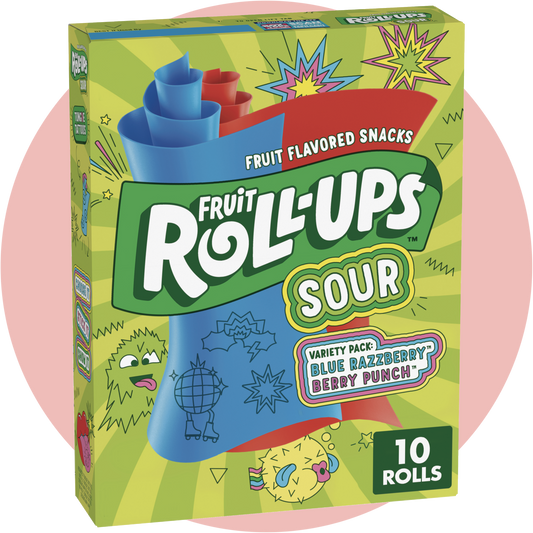 Fruit Roll-Ups Sour