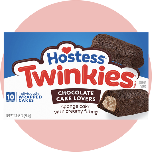 Hostess Twinkies Chocolate – Dunkler Schokokuchen mit cremiger Füllung in der 10er Packung
