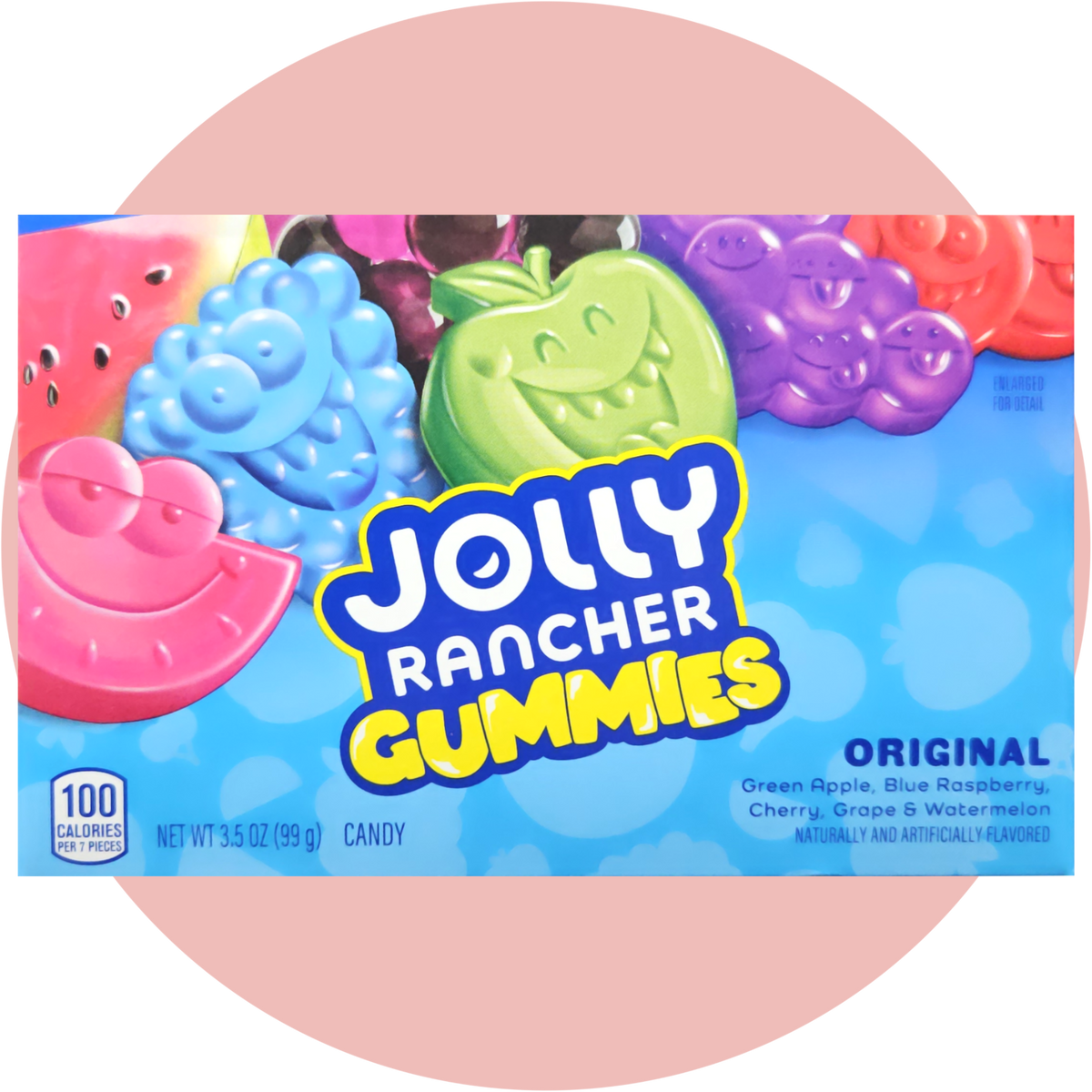 Jolly Rancher Gummies – Fruchtgummis mit Apfel, Kirsche, Traube, Blaubeere und Wassermelone