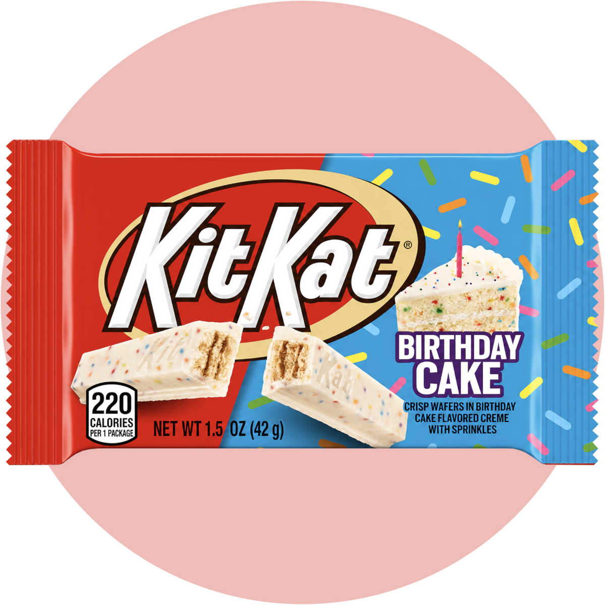 KitKat Birthday Cake Schokoriegel mit Geburtstagskuchen Geschmack