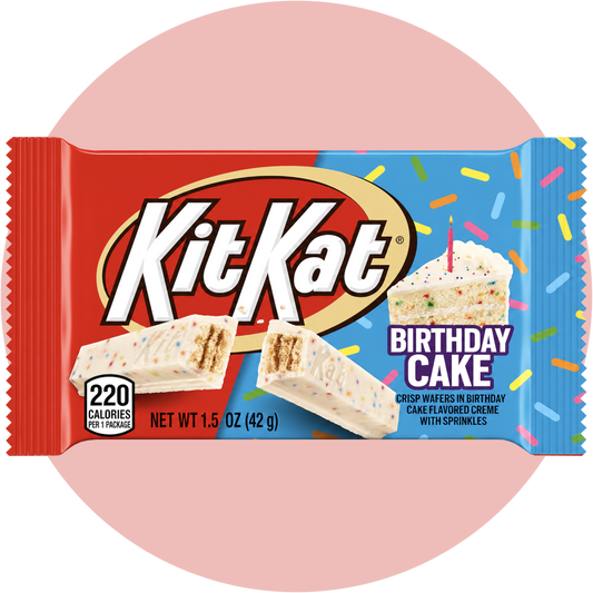 KitKat Birthday Cake Schokoriegel mit Geburtstagskuchen Geschmack