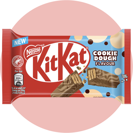KitKat Cookie Dough Schokoriegel mit Cookie Dough Geschmack
