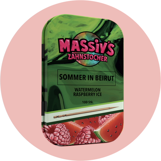 Massiv Zahnstocher Wassermelone