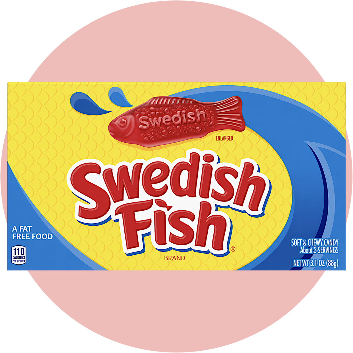 Swedish Fish Original Fruchtgummi-Fische – weicher US-Candy Klassiker