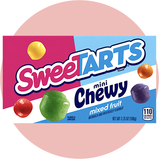 SweeTARTS Chewy Candy mit bunten Mixed Fruit Kaubonbons