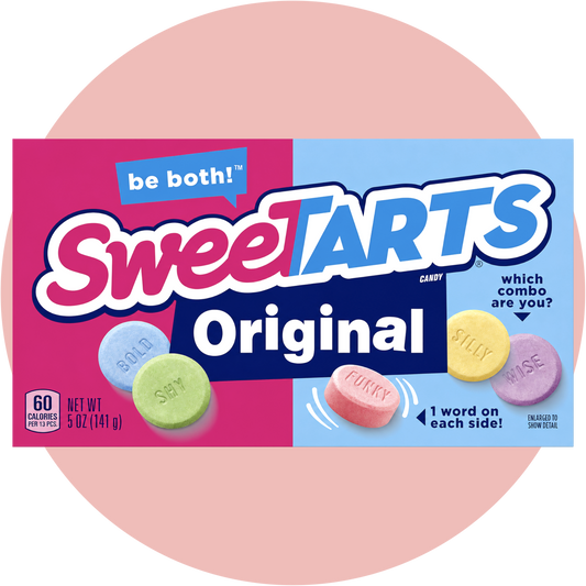 SweeTARTS Original Candy mit bunten fruchtig-sauren Bonbons