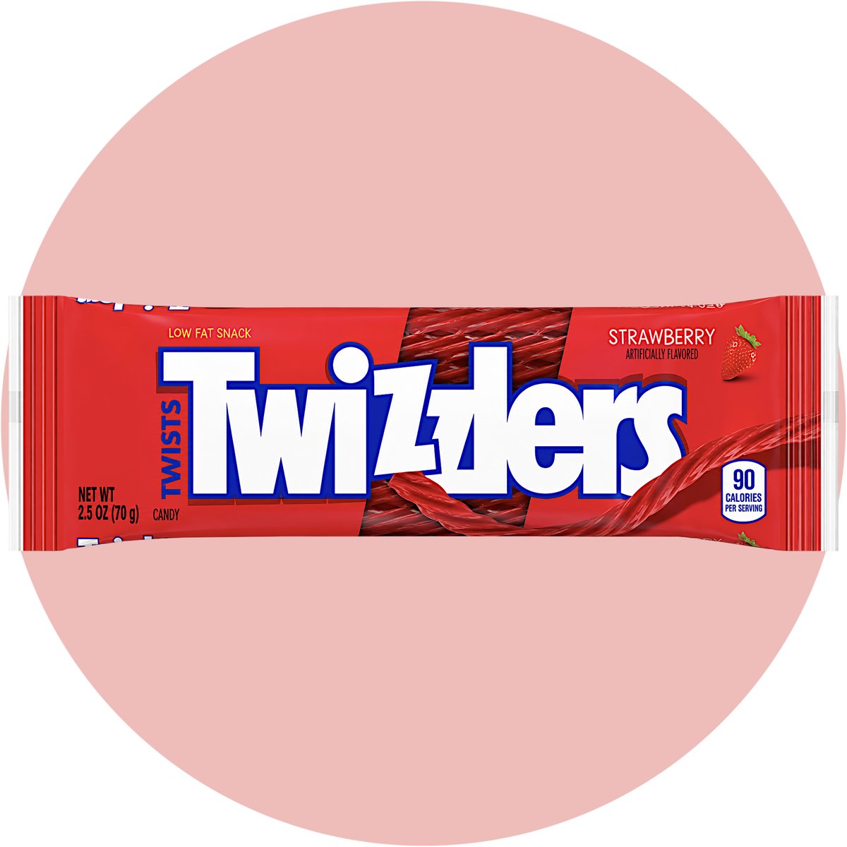 Twizzlers Strawberry Twists mit fruchtigem Erdbeergeschmack aus den USA