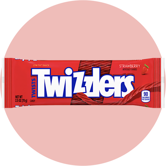 Twizzlers Strawberry Twists mit fruchtigem Erdbeergeschmack aus den USA