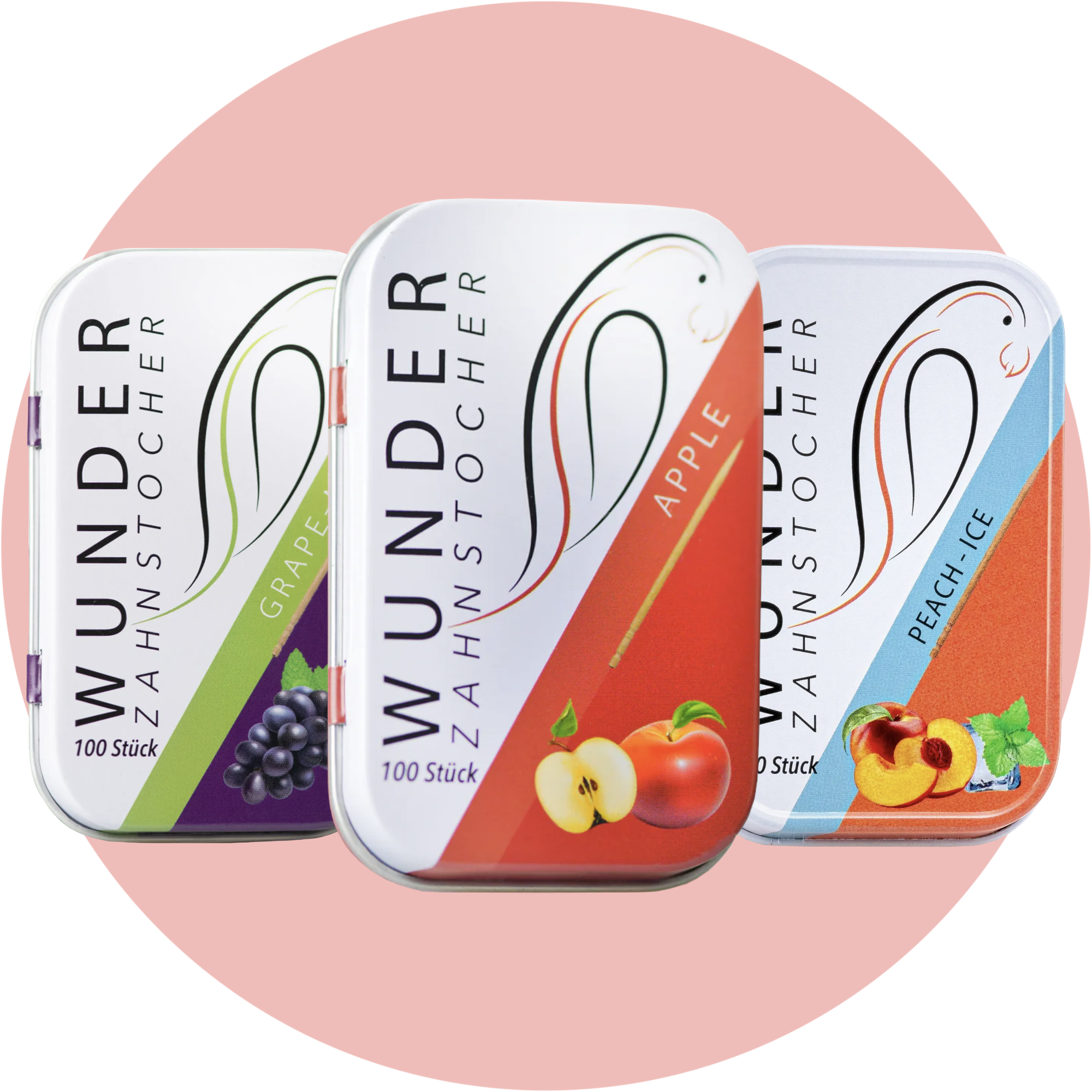 Wunder Zahnstocher Bundle Trio Fruit