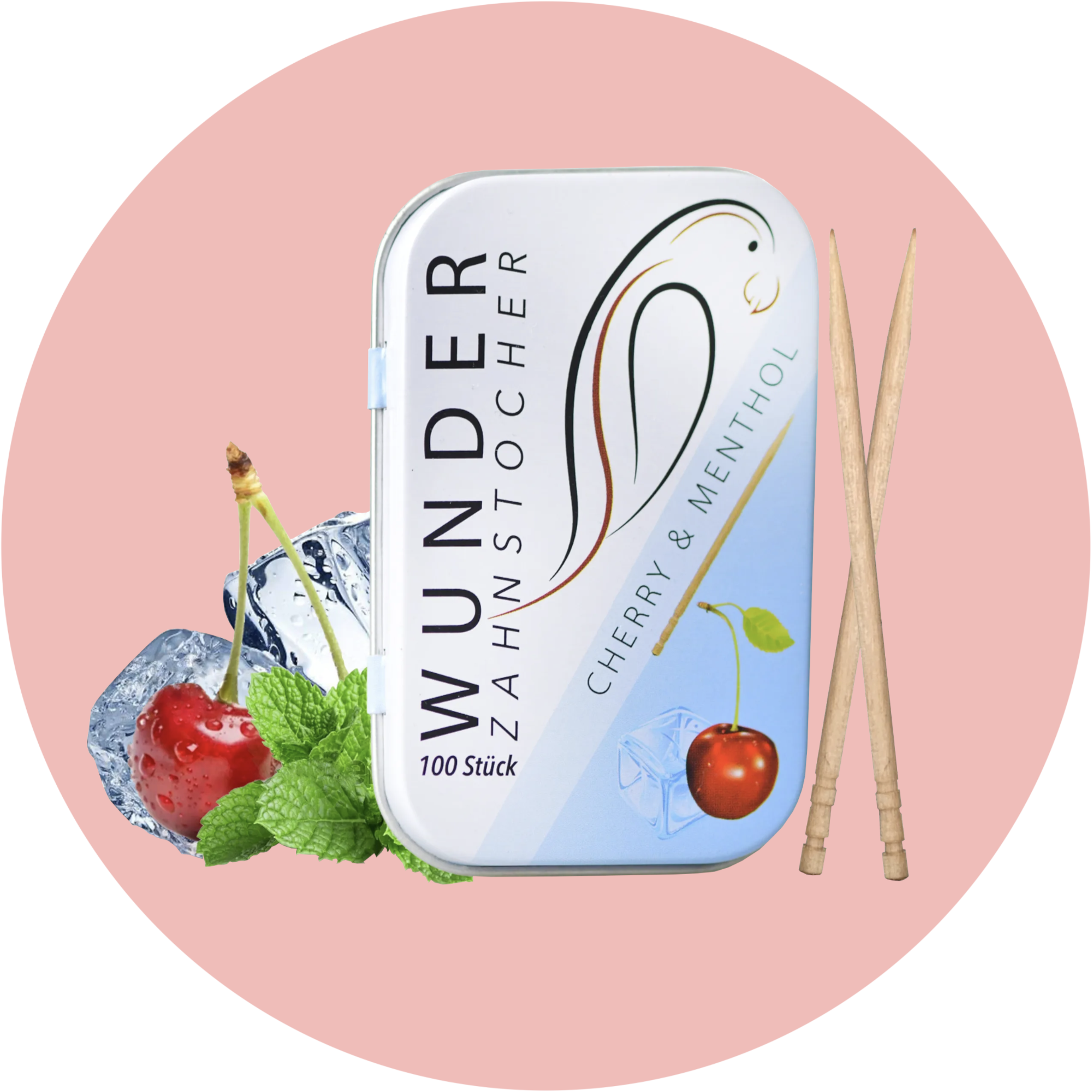 Wunder Zahnstocher Kirsche