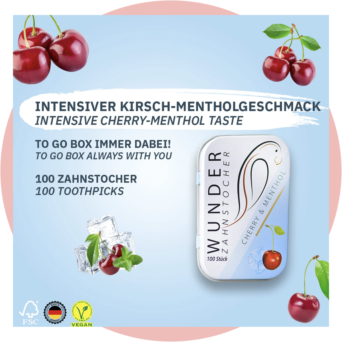 Wunder-Zahnstocher Kirsche